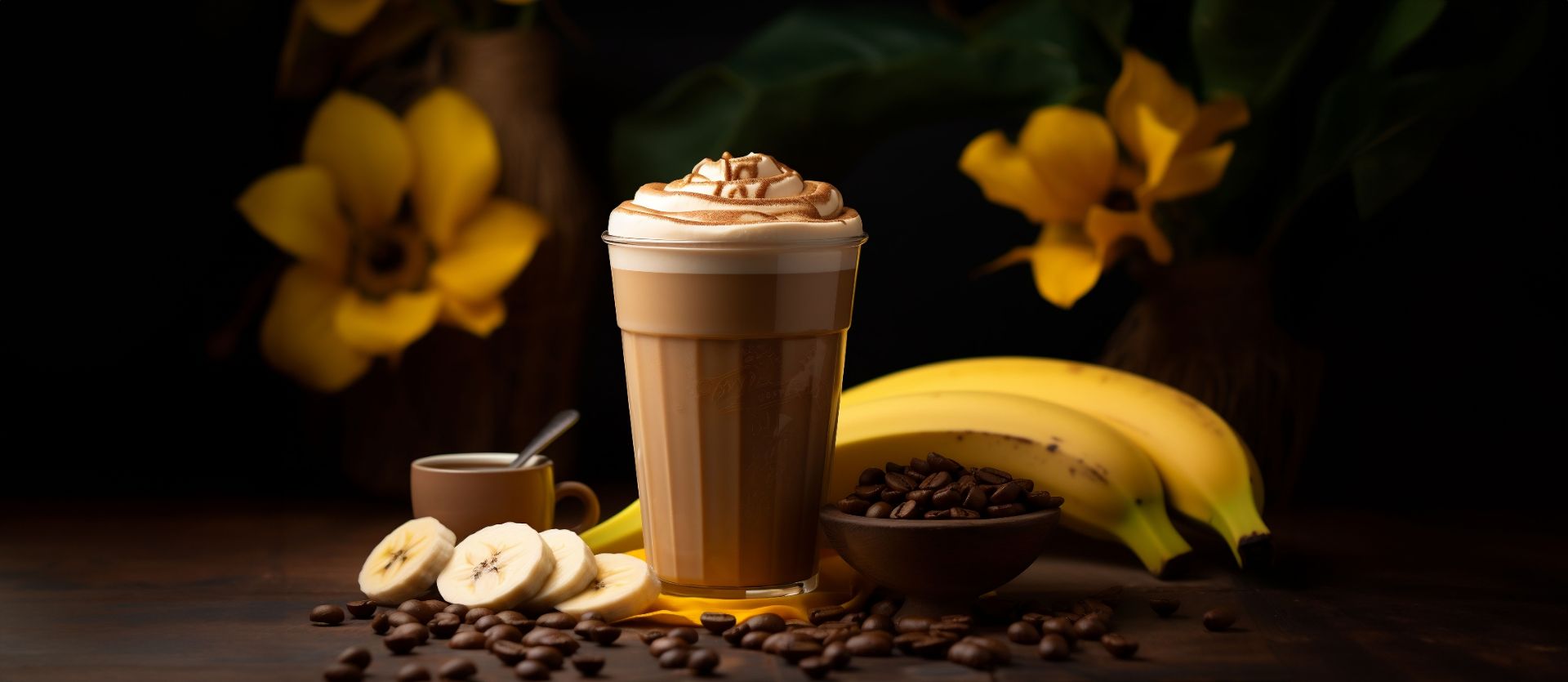 Sip & Savor: Delicious Coffee and Banana Smoothie Creations