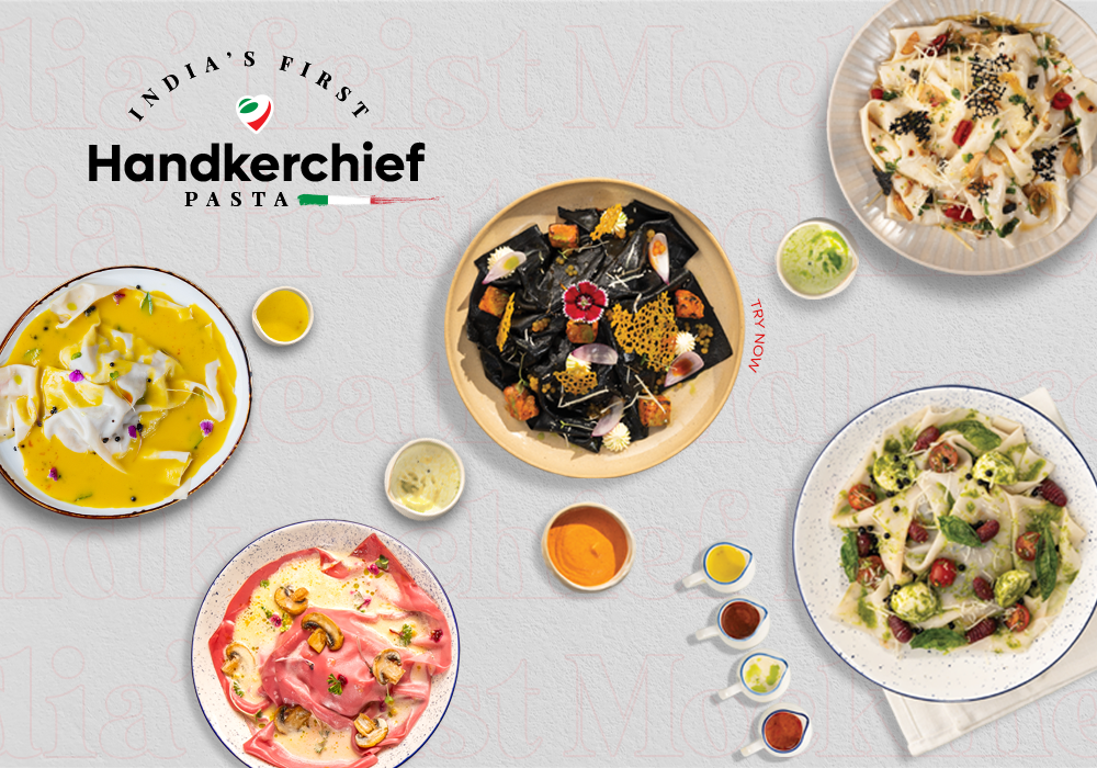 Roastea Redefines Italian Cuisine with its Exclusive Handkerchief Pasta Collection