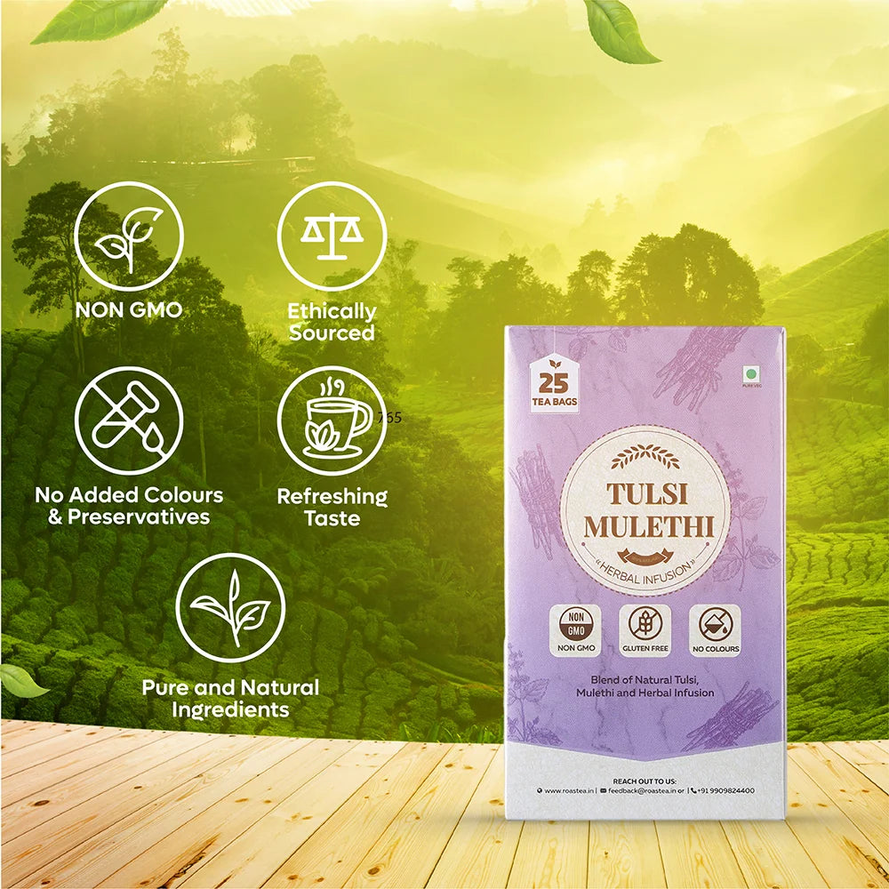 Buy Tulsi Mulethi Green Tea