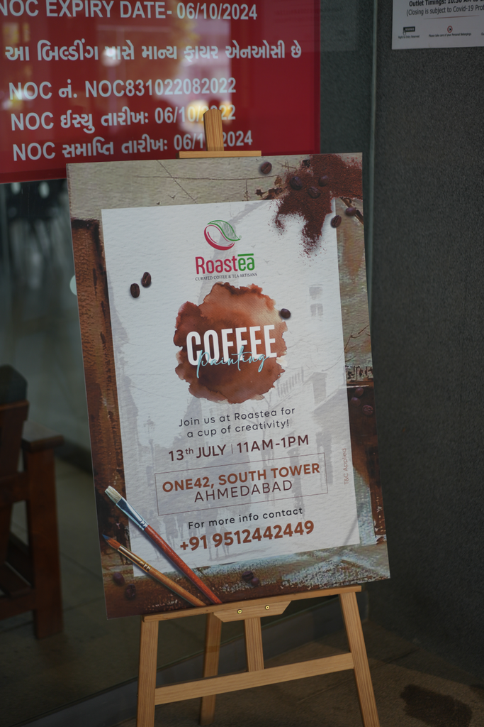 Coffee Painting Workshop